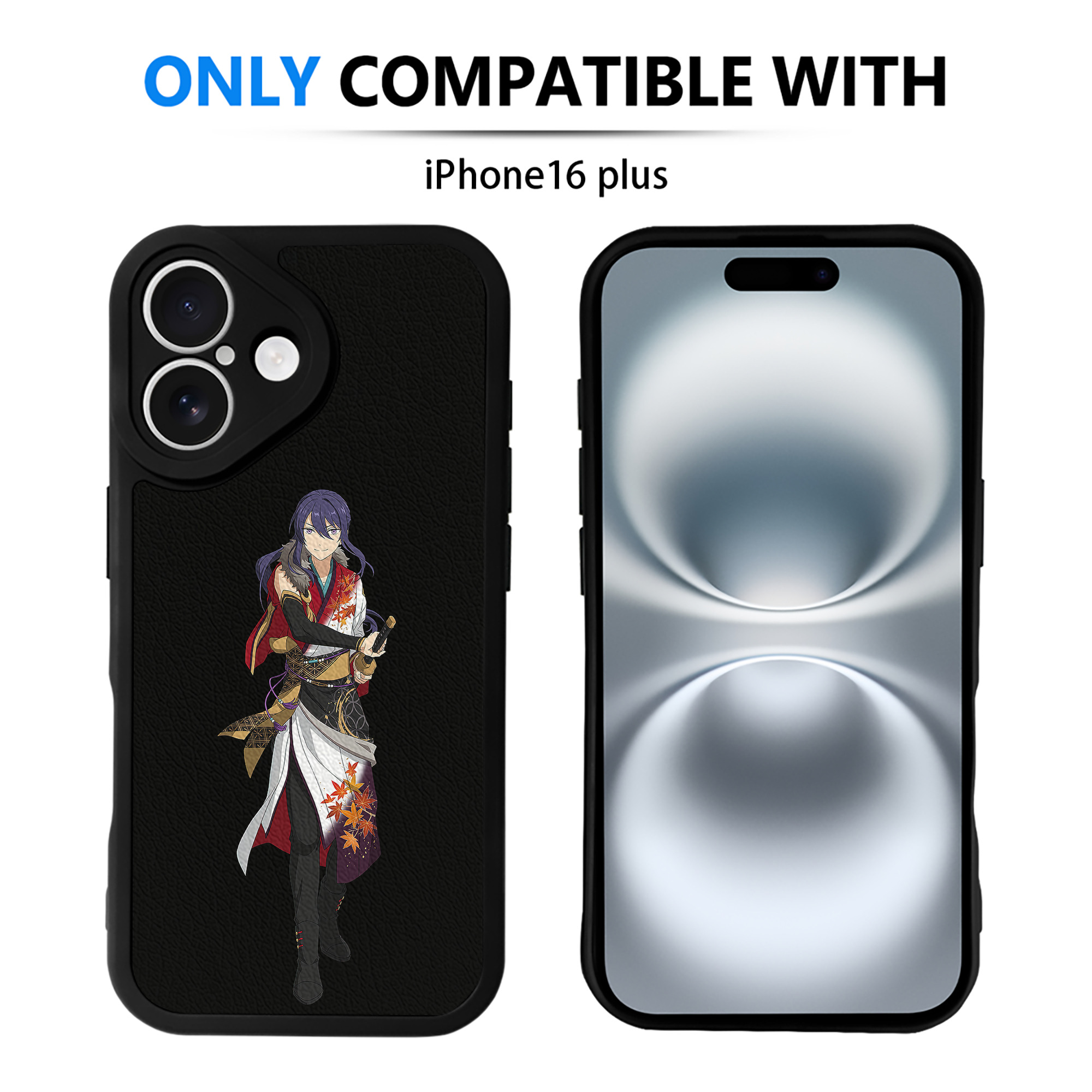 （画像用） あんさんぶるスターズ! Ensemble Stars 【iPhone 16シリーズ対応】シリコンスマホケース（レザー調） 材質：シリコン